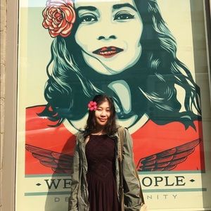 Halter neck maroon American Eagle Outfitter Dress